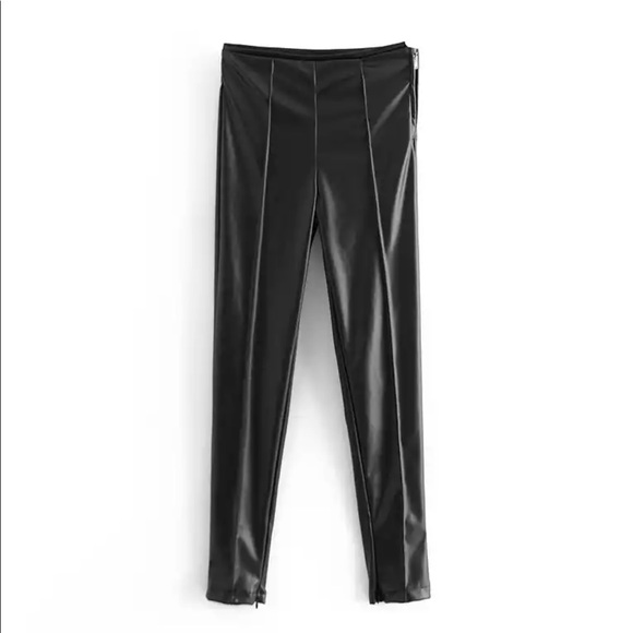 Zara leather pants - Picture 1 of 1